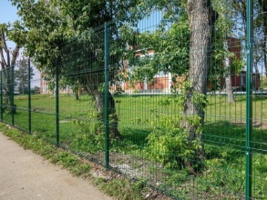 3D заборы для школы 90 метров фото в Павловском Посаде