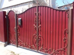 Калитка - пример 1 фото в Павловском Посаде