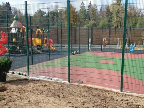 Забор на детскую площадку 50 метров фото в Павловском Посаде